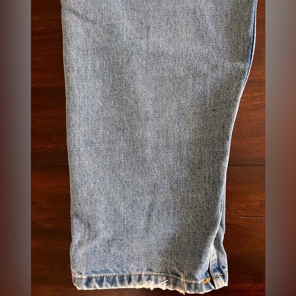 Vintage Polo Jeans Co. 90s Ralph Lauren Denim 32x32 USA Flag Embroidered - Picture 11 of 14